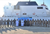 DAMMAM, DEC 5 (UNI):- Indian Coast Guard Ship Sajag, an Offshore Patrol Vessel made port call at King Abdul Aziz Port, Dammam, in Saudi Arabia on Tuesday.UNI PHOTO-110U DAMMAM, DEC 5 (UNI):- Indian Coast Guard Ship Sajag, an Offshore Patrol Vessel made port call at King Abdul Aziz Port, Dammam, in Saudi Arabia on Tuesday.UNI PHOTO-110U