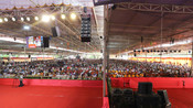 KOCHI, JUNE 4 (UNI):- Gathering at the Silver Jubilee celebrations of Amrita Hospital at Kochi, in Kerala on Sunday. Union Minister for Home Affairs and Cooperation, Amit Shah addressing on the occasion. UNI PHOTO-106U KOCHI, JUNE 4 (UNI):- Gathering at the Silver Jubilee celebrations of Amrita Hospital at Kochi, in Kerala on Sunday. Union Minister for Home Affairs and Cooperation, Amit Shah addressing on the occasion. UNI PHOTO-106U