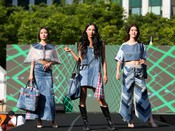 SEOUL, June 4, 2023 (UNI/Xinhua) -- Models present creations during SEOUL, June 4, 2023 (UNI/Xinhua) -- Models present creations during