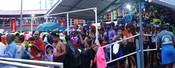SABARIMALA, JULY 16 (UNI) :- Devotees gathered at Lord Ayyappa temple which opened for five-day poojas in Malayalam month Karkidakam, in Sabarimala on Wednesday. UNI PHOTO - 122U SABARIMALA, JULY 16 (UNI) :- Devotees gathered at Lord Ayyappa temple which opened for five-day poojas in Malayalam month Karkidakam, in Sabarimala on Wednesday. UNI PHOTO - 122U