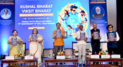 NEW DELHI, 15 JUL (UNI):- Minister of State (Independent Charge) for Skill Development and Entrepreneurship and Education, Jayant Chaudhary at the celebrations of the 11th Anniversary of the Skill India Mission on the occasion of World Youth Skills Day 2026, in New Delhi on July 15, 2026. The Secretary, Ministry of Skill Development and Entrepreneurship (MSDE), Ms. Debashree Mukherjee is also present, in New Delhi on Wednesday. UNI PHOTO-75U